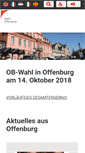 Mobile Screenshot of offenburg.de