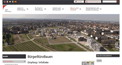 Desktop Screenshot of buergerbuerobauen.offenburg.de