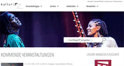 Desktop Screenshot of kulturbuero.offenburg.de